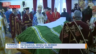 Patriarhul Irineu al Serbiei va fi înmormântat mâine