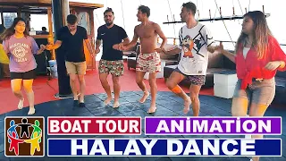 Alanya boat tour / Gençler KÜRT HALAY havası oynuyor / MACELLAN BOAT