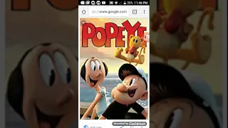 Is the popeye movie will come back