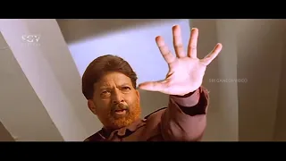 Dr.Vishnuvardhan Sparkling Entry in Hospital Scene | Kadamba Kannada Movie | Popular Dialogue Scene