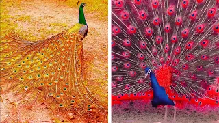 How Peacocks Flaunt Their Feathers: A Stunning Display of Beauty #05