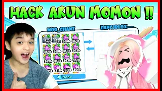 ATUN BAJAK AKUN MOMON !! DAN BAGI2 PET SIMULATOR X KE TEMAN2 !! Feat @sapipurba Roblox RolePlay