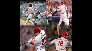 The First and Last Home Run in every Phillies season from 2005 to 2022