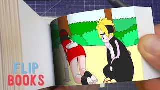 Flip Book | BORUTO & SARADA - Naruto Parody