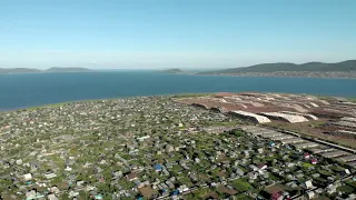 Город Братск Иркутская область, Водозабор Дачи, БЛПК, Илим, Хлорный завод, Биржа хлыстов,  видео 4К.