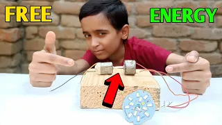 free energy generator with two dc Motor