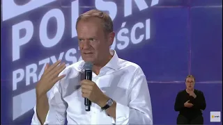 Donald Tusk na Campus Polska Przyszłości