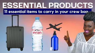 Flight Attendant Cabin Crew Bag Essentials | Products You'll Find VERY Helpful Working For Ryanair!