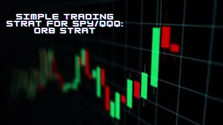 Best Strategy for Trading SPY/QQQ: ORB & Premarket levels strategy