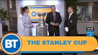 The Stanley Cup LIVE in studio!