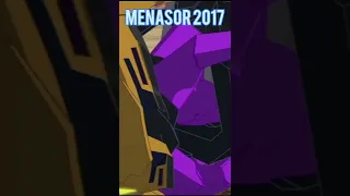 Menasor evolution (1985-2017)