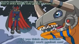 Digimon Adventure - Metalgreymon vs Myotismon (ENG SUB)