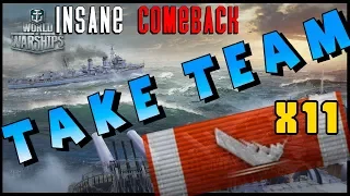 insane Comeback CARRY - YueYang/ Des Moines - DOUBLE FEATURE || World of Warships