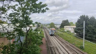 [RER D] Passage d'un UM de Z20500 IDFM a l'ancienne gare de Grigny Val de Seine