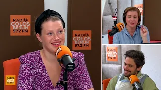 Варя Шмыкова и Даня Радлов на Радио Голос Берлина 97,2 FM