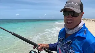 Casting for Giant Trevally