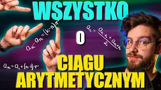 WSZYSTKO o: Ciąg ARYTMETYCZNY❗️+ wzory których nie ma w karcie wzorów