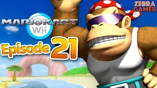 Mario Kart Wii Gameplay Walkthrough Part 21 - Funky Kong! Time Trials Part 3!