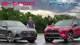 Audi eTron Vs Toyota RAV4 PRIME - Is PHEV Better Than EV?