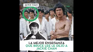 Bruce Lee le dijo a Jackie Chan que se muriera