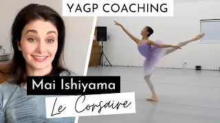 YAGP Coaching | Mai Ishiyama - Medora | Age 13 | Le Corsaire Variation | Kathryn Morgan