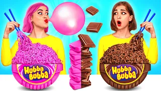 Desafio Alimentar: Chiclete VS Chocolate | Batalha de Comidas por Multi DO Fun Challenge