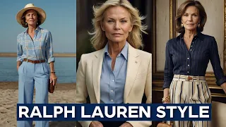 Classic Ralph Lauren Style For Mature Women | Style Over 60