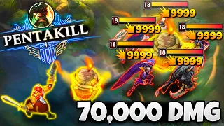 *INSANE PENTAKILL* How I Pulled Off This Insane Game... (70k Dmg)