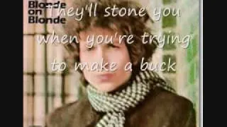 Bob Dylan Everybody Must Get Stoned W Lyrics