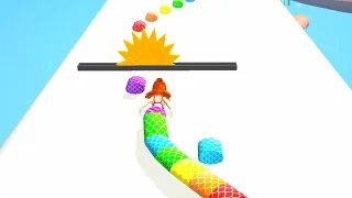 MAX LEVEL in Mermaid Rush 3D (Levels 1-2)