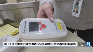 Police get microchip scanners to reunite pets with owners