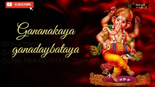 Ekadantaya Vakratundaya Gauri Tanaya Dhimi | Full Song with Lyrics | by music pura..