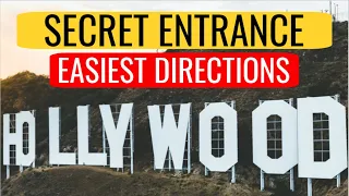 FASTEST Way to Get To The HOLLYWOOD SIGN (easy hike)