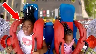 Kids Passing Out #6 | Funny Slingshot Ride Compilation