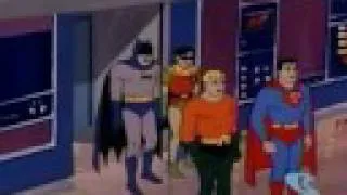 Batman Robin Superman Aquaman hypnotized