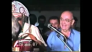 Luiz Gonzaga Rei do Baião sua esposa Helena Cavalcante madame Baião  no de  28/11/1987