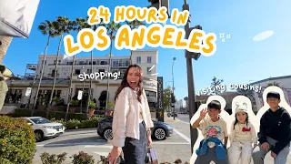 24 hours in LOS ANGELES + Visiting Family + Target shopping!!