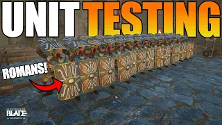 SEASON 13 - NEW ROMAN UNIT TESTING - Conqueror's Blade Gameplay