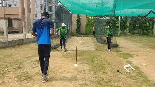 bowling skill Head  coach Alamgir Kabir.Clemon Rajshahi Cricket Academy