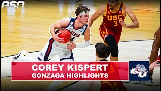 Corey Kispert Gonzaga Career Highlights | Washington Wizards 2021 NBA Draft Pick