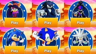 Sonic Dash - Halloween - All Characters Unlocked - Original Baby Sonic Reaper Metal Werehog Run