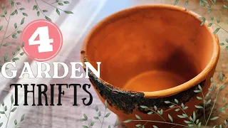 Unbelievable Thrifted Garden DIY Ideas You Must Try! 🌺