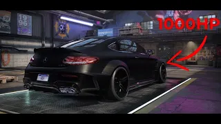 Need for Speed Heat Gameplay - 1000HP MERCEDES - AMG C63 Coupe Customization | Max Build