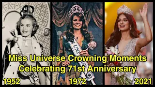 Miss Universe Crowning Moments (1952-2022) Celebrating 71st Anniversary