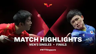 Fan Zhendong vs Tomokazu Harimoto | WTT Cup Finals Singapore 2021 | MS | F