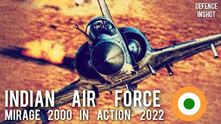 Indian air force Mirage 2000 in action ,  latest 2022 addition  X  that's how we roll (Fastest Five)