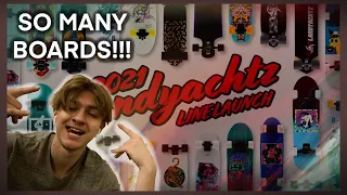 2021 Landyachtz Board Lineup REACTION | So much NEW!!