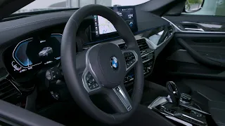 The new BMW 530e Sedan Interior Design