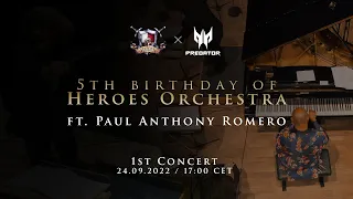 5th Anniversary of Heroes Orchestra – 1st Concert (ft. Paul Anthony Romero)