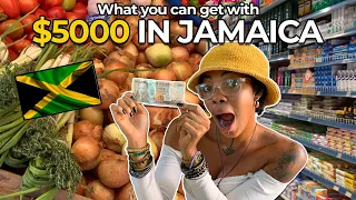 What You Can Get With $5000 JAMAICAN DOLLARS In St. Ann (GroceryShopping In Jamaica) 🇯🇲 | @sewquaint